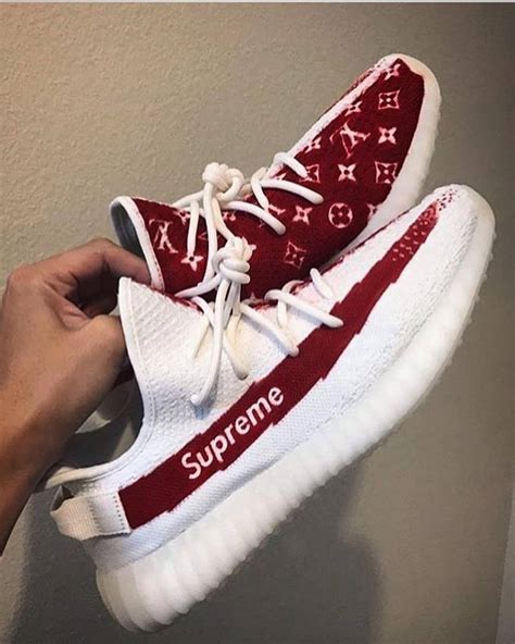 adidas yeezy supreme lv|Buy Supreme x Louis Vuitton Run Away 'Red Gum' .